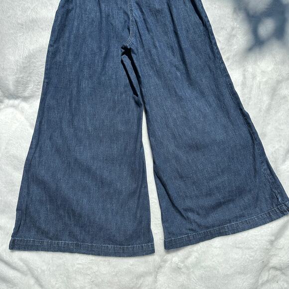 Rachel Comey Absolute Pant Wide Leg Flare Jeans Dark Indigo Denim Size 2 EUC - Picture 15 of 15